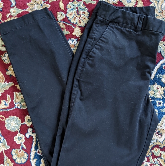 GAP Slim City Crop pant in black, 6T - Picture 1 of 7